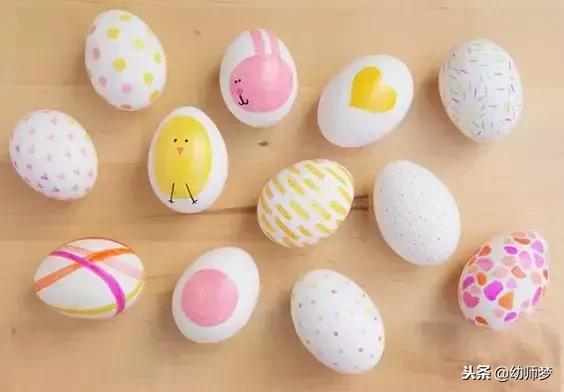 儿童简笔画鸡蛋（鸡蛋上画画简单的图片）