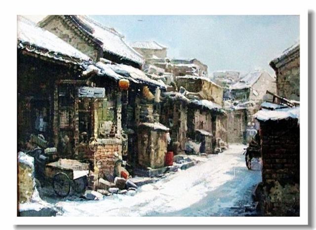 北京2008油画(北京2008油画超清图片)