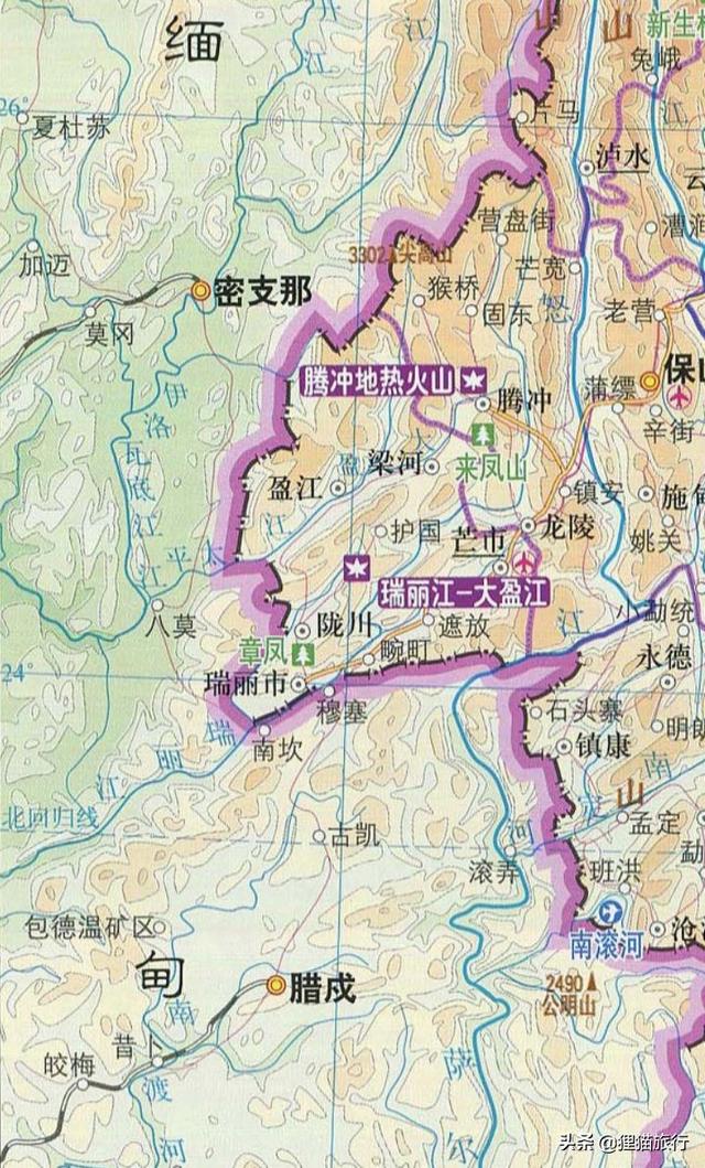 瑞丽是云南省的哪个市(瑞丽是云南省的哪个市地图)
