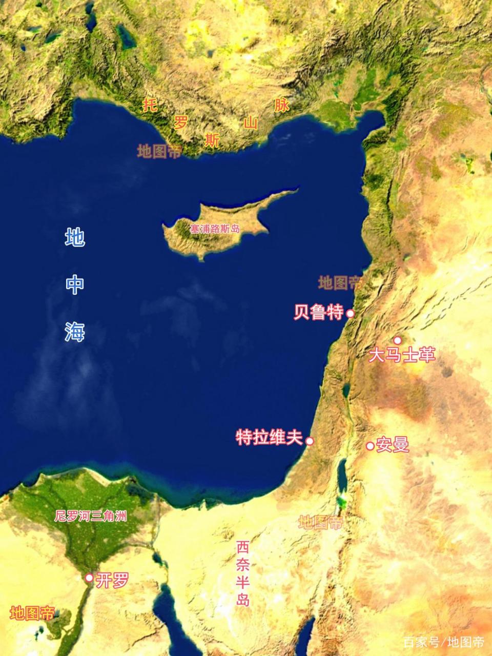 以色列和巴勒斯坦实际控制领土对比图（2020完整版）