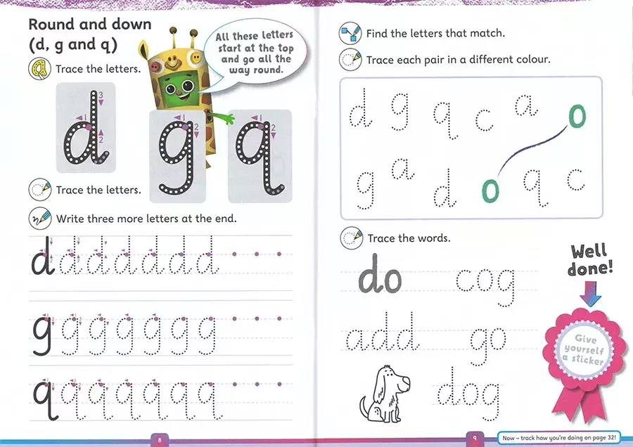 孩子几岁学写字母合适？把字写反、上下不分，应该怎么做！