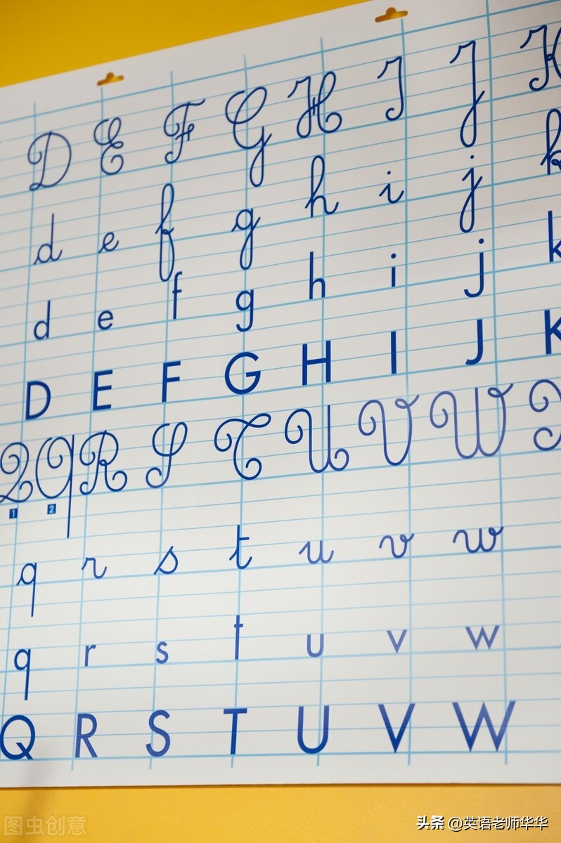 26个英语字母的学习：顺背简单倒背难，书写更难，你怎么看？