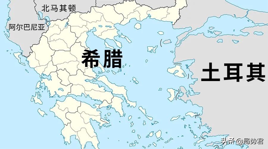 爱琴海几乎都是希腊的，土耳其表示自己也想争取一点