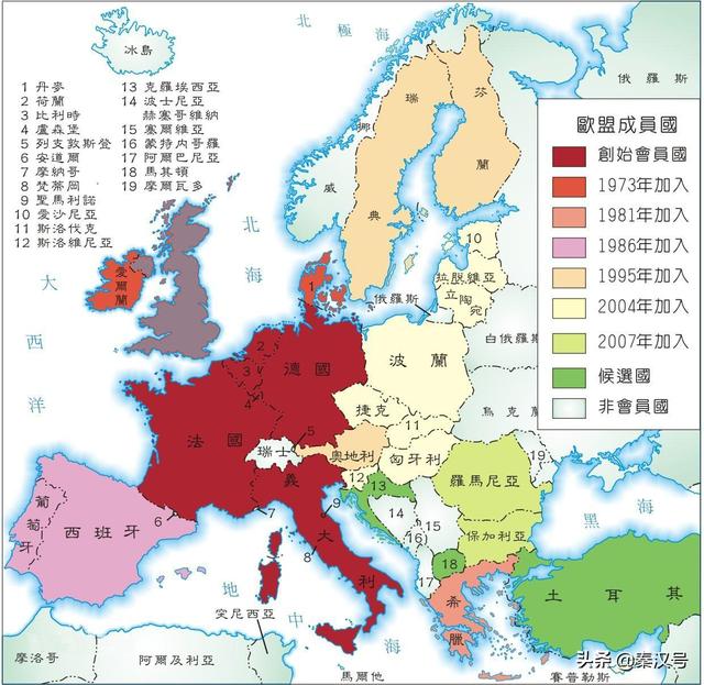 欧盟有多少个成员国组成？欧盟有多少个成员国
