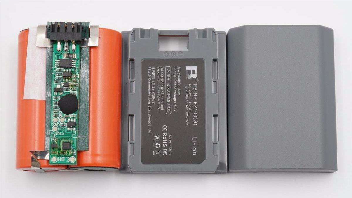 索尼相机八款第三方品牌可充电电池拆解，是否有你正在使用的